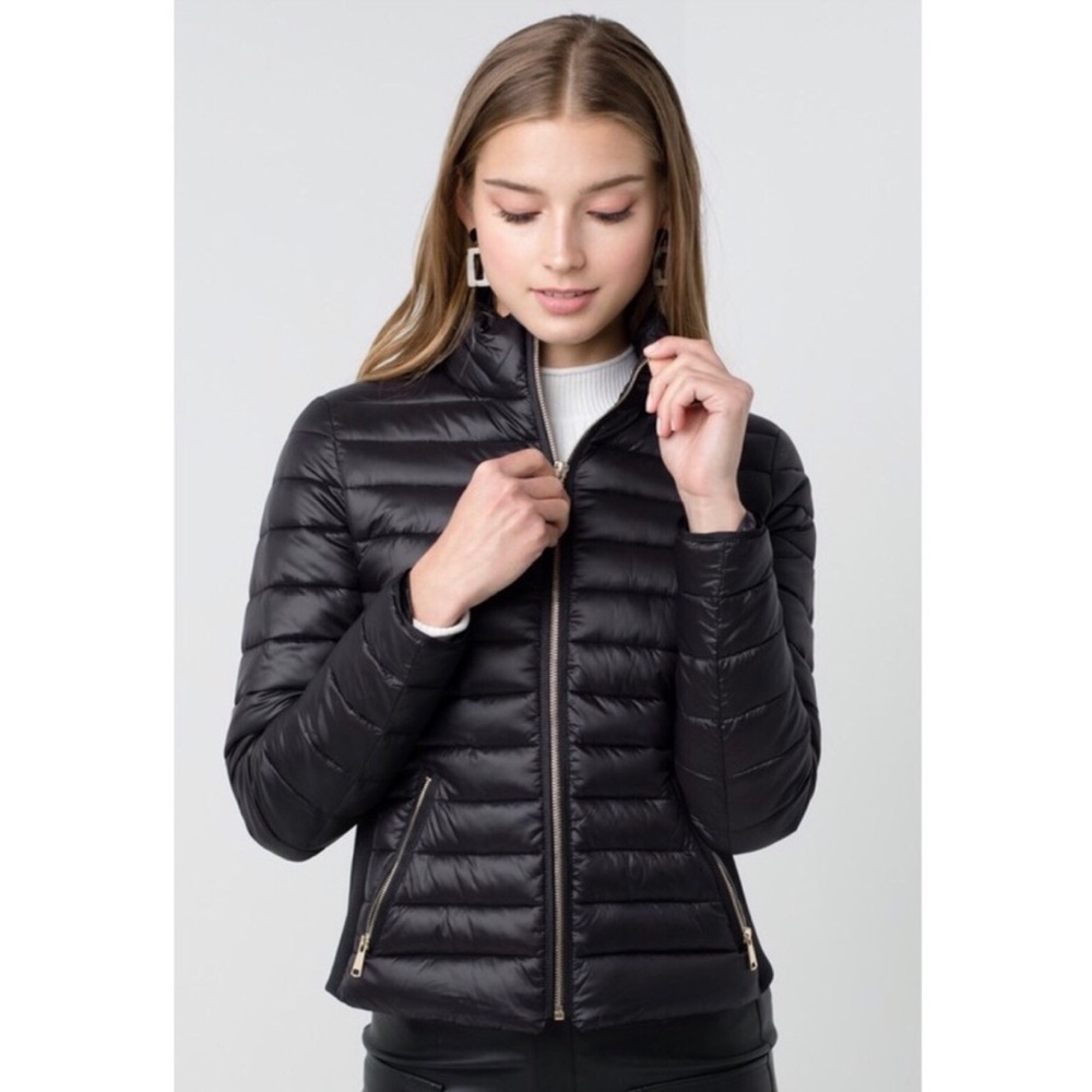 Light Weight Black Puffer Jacket - image 2